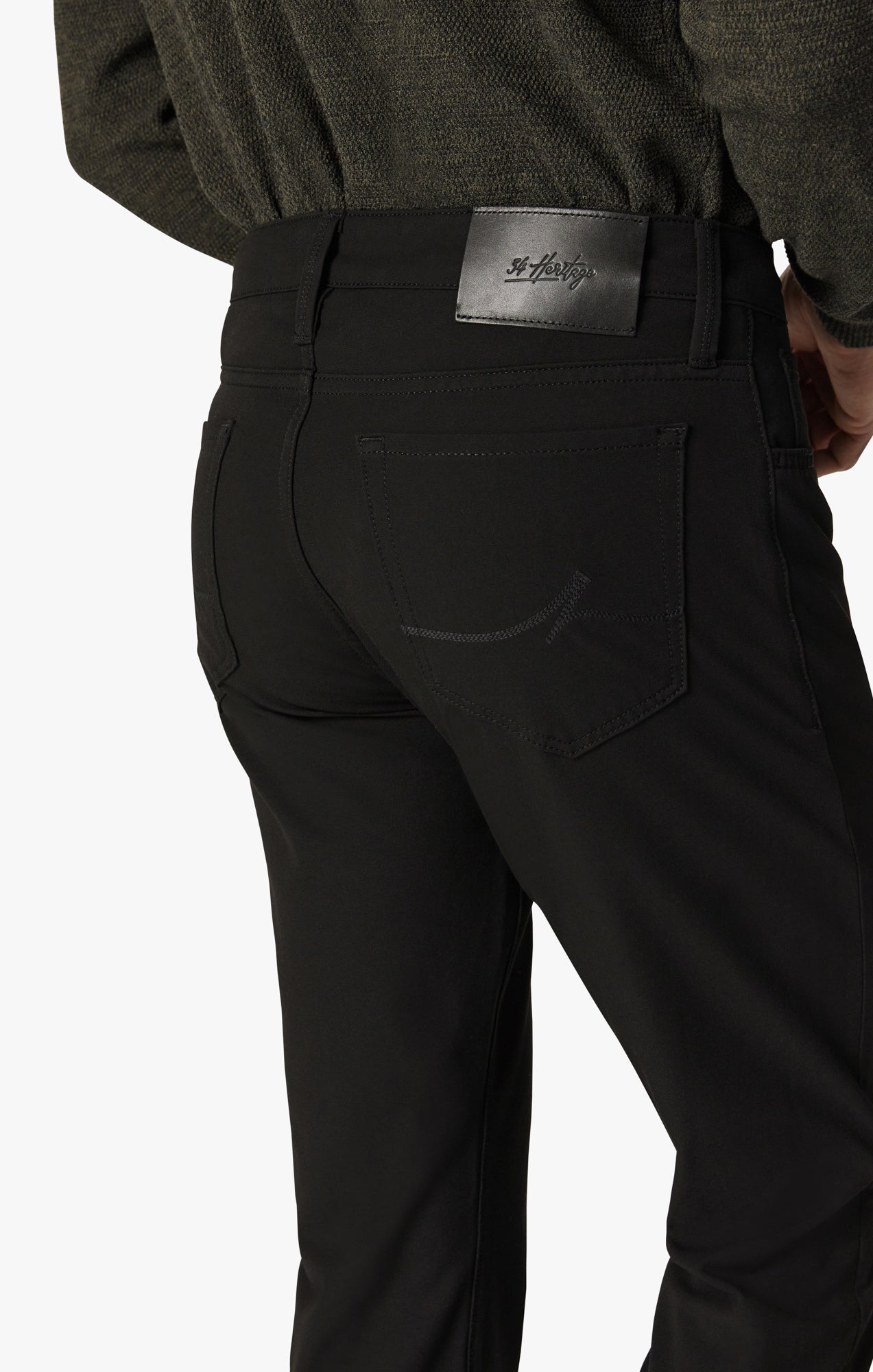 Courage Straight Leg Pants In Black Elite Image 5