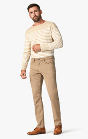 Courage Straight Leg Pants In Roasted Cashew Twill