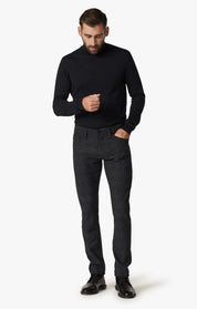 Cool Tapered Leg Pants In Grey Checked