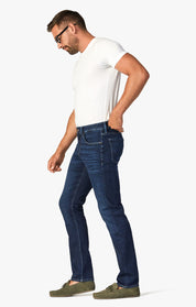 Cool Tapered Leg Jeans In Dark Shaded Organic