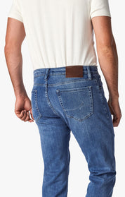 Courage Straight Leg Jeans In Mid Shaded Urban