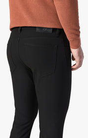 Cool Slim Leg Pants in Black Elite