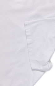 Deconstructed V-Neck T-Shirt in White