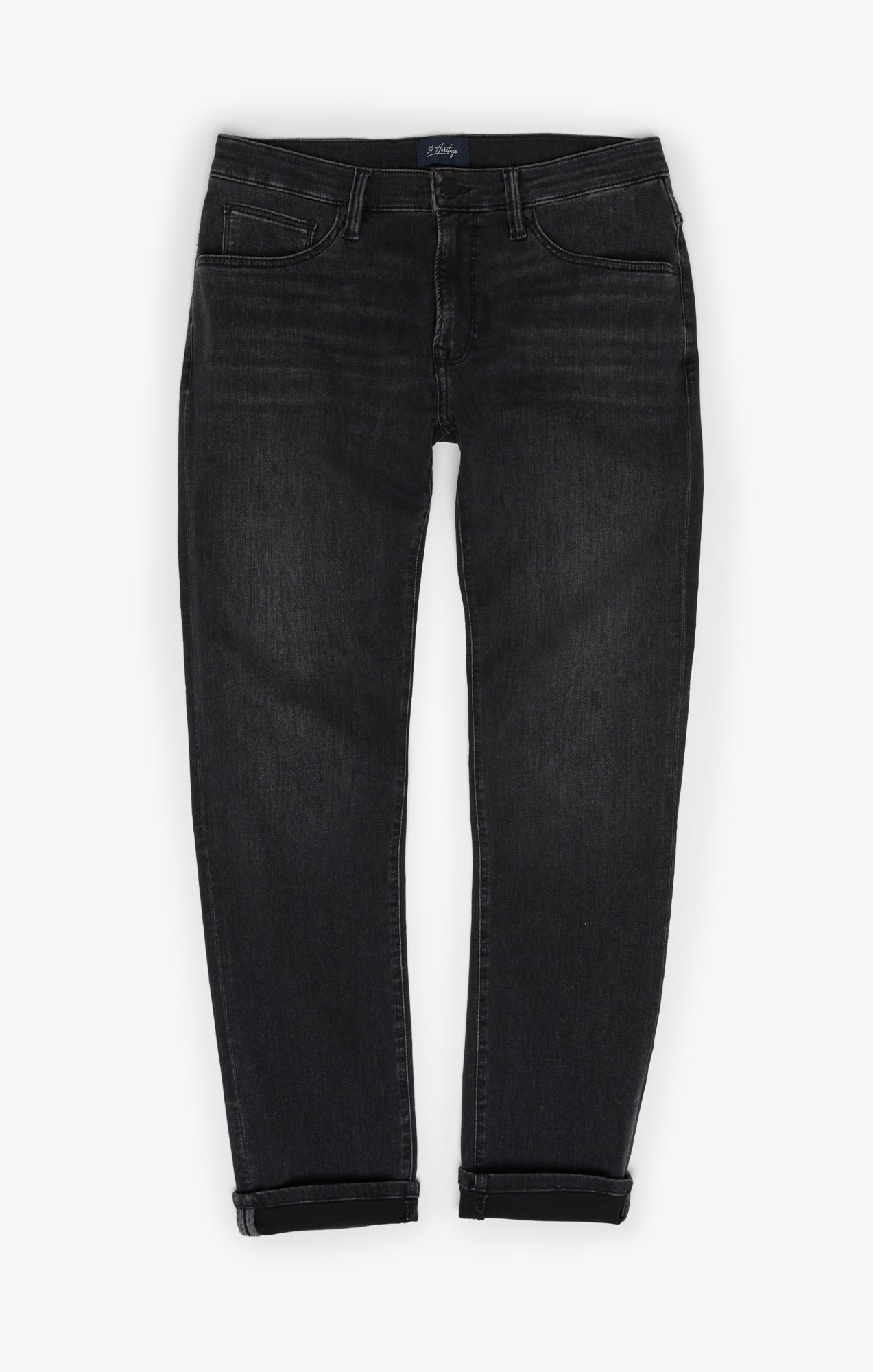 Cool Tapered Leg Jeans In Dark Smoke Refined Image 7