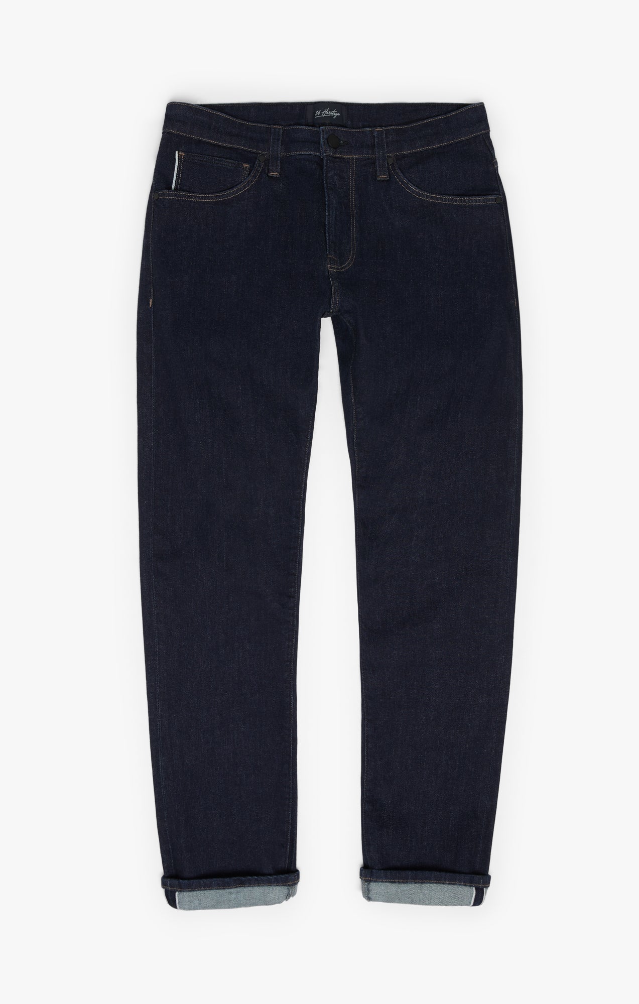 Cool Tapered Leg Jeans In Raw Selvedge Image 8