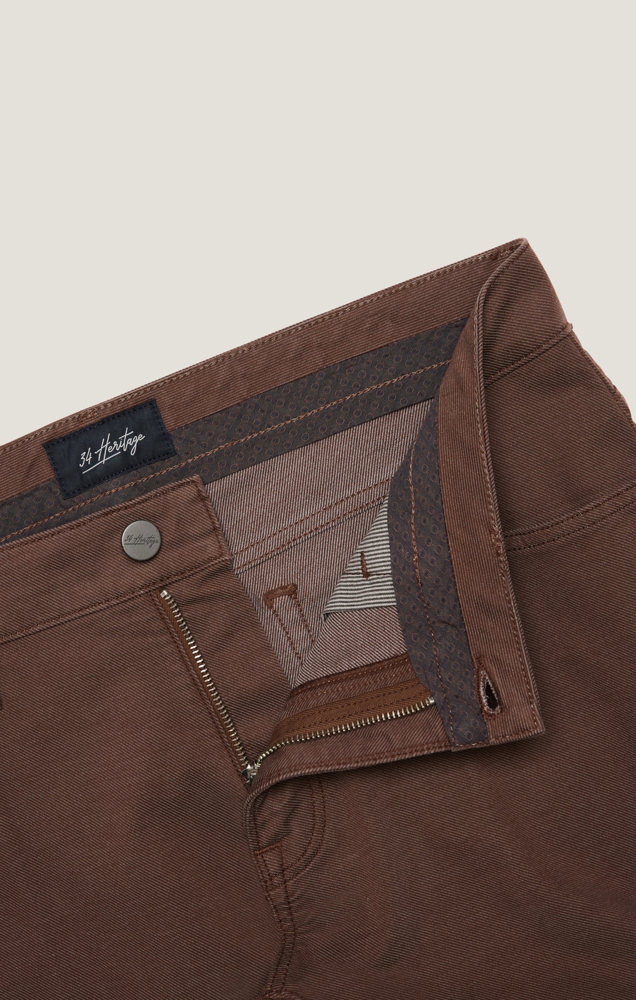 Courage Straight Leg Pants in Brown Coolmax