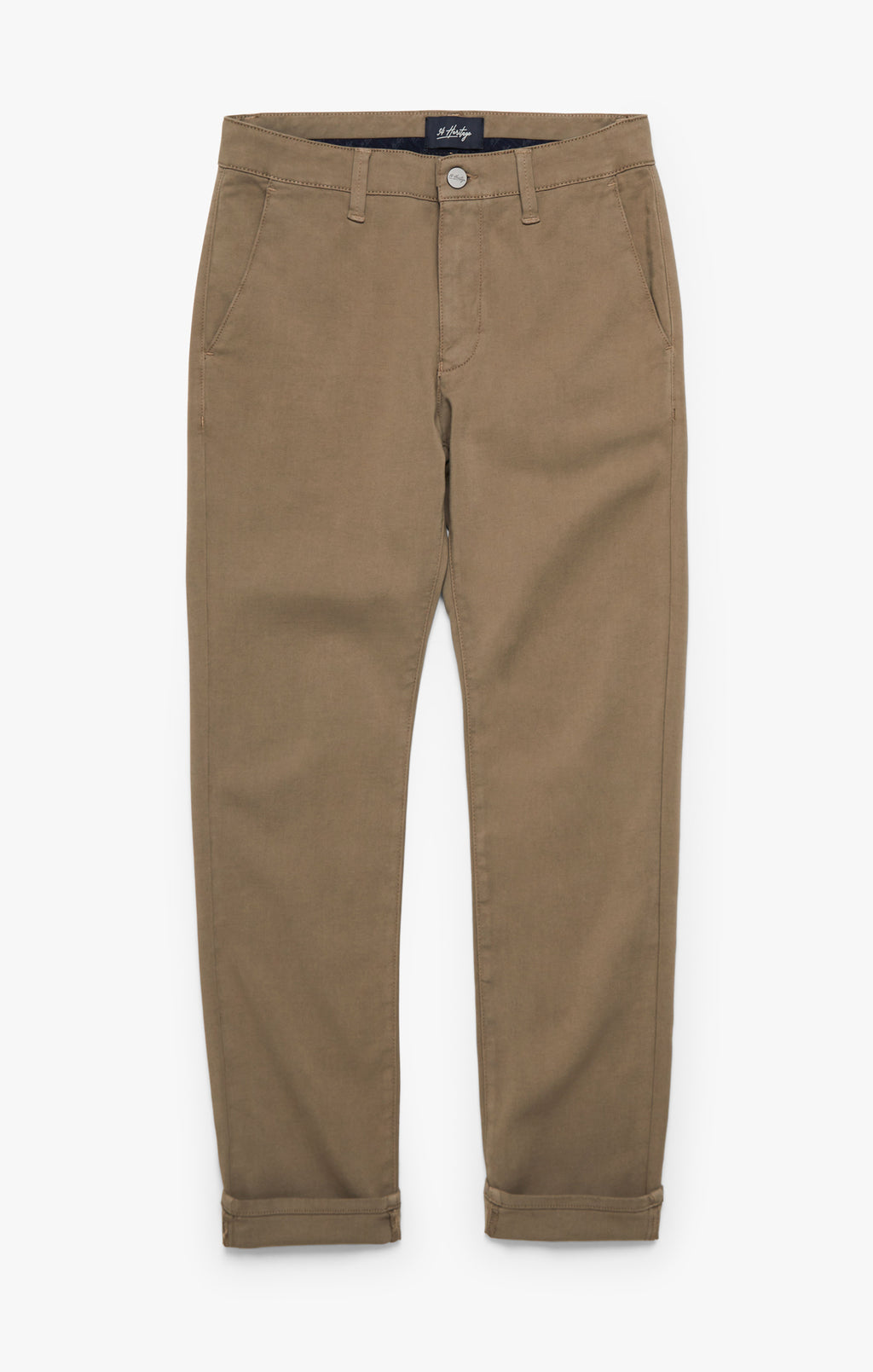 Verona Straight Leg Chino Pants In Walnut High Flyer