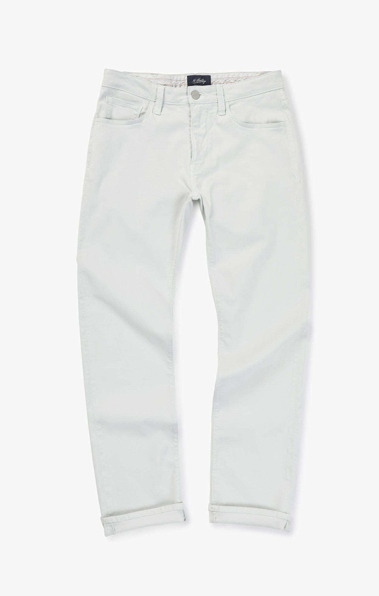 Charisma Relaxed Straight Pants In Stone Twill