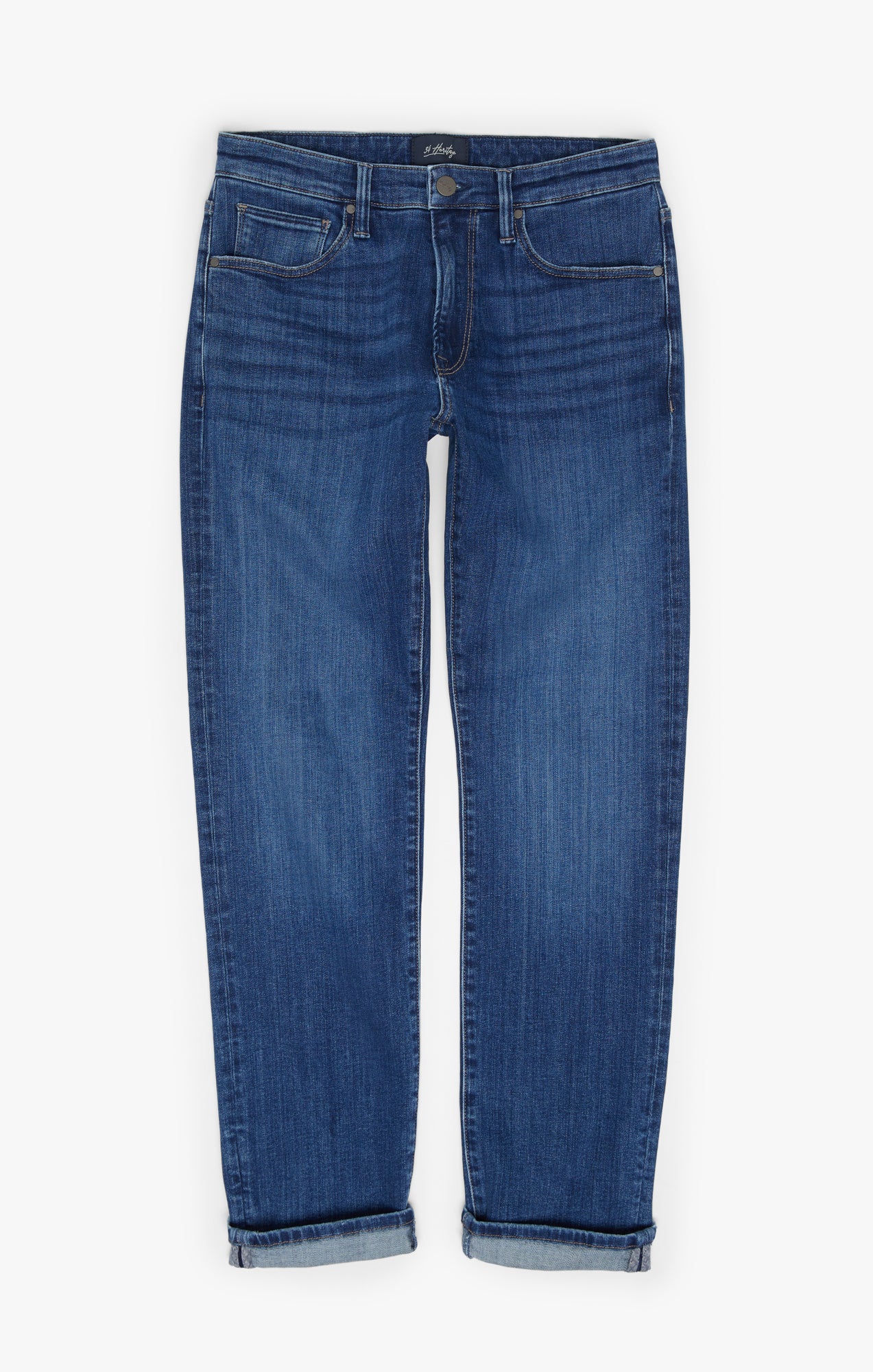 Courage Straight Leg Jeans in Deep Brushed Organic Image 7