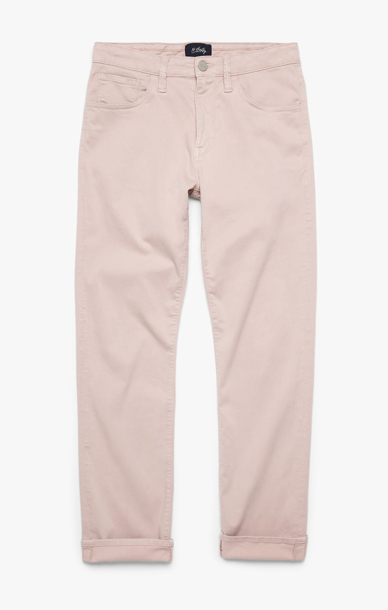 Courage Straight Leg Pants In Blushed Twill