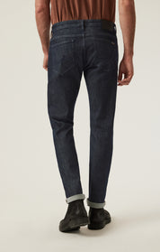 Courage Straight Leg Pants in Dark Blue Selvedge