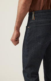 Courage Straight Leg Pants in Dark Blue Selvedge