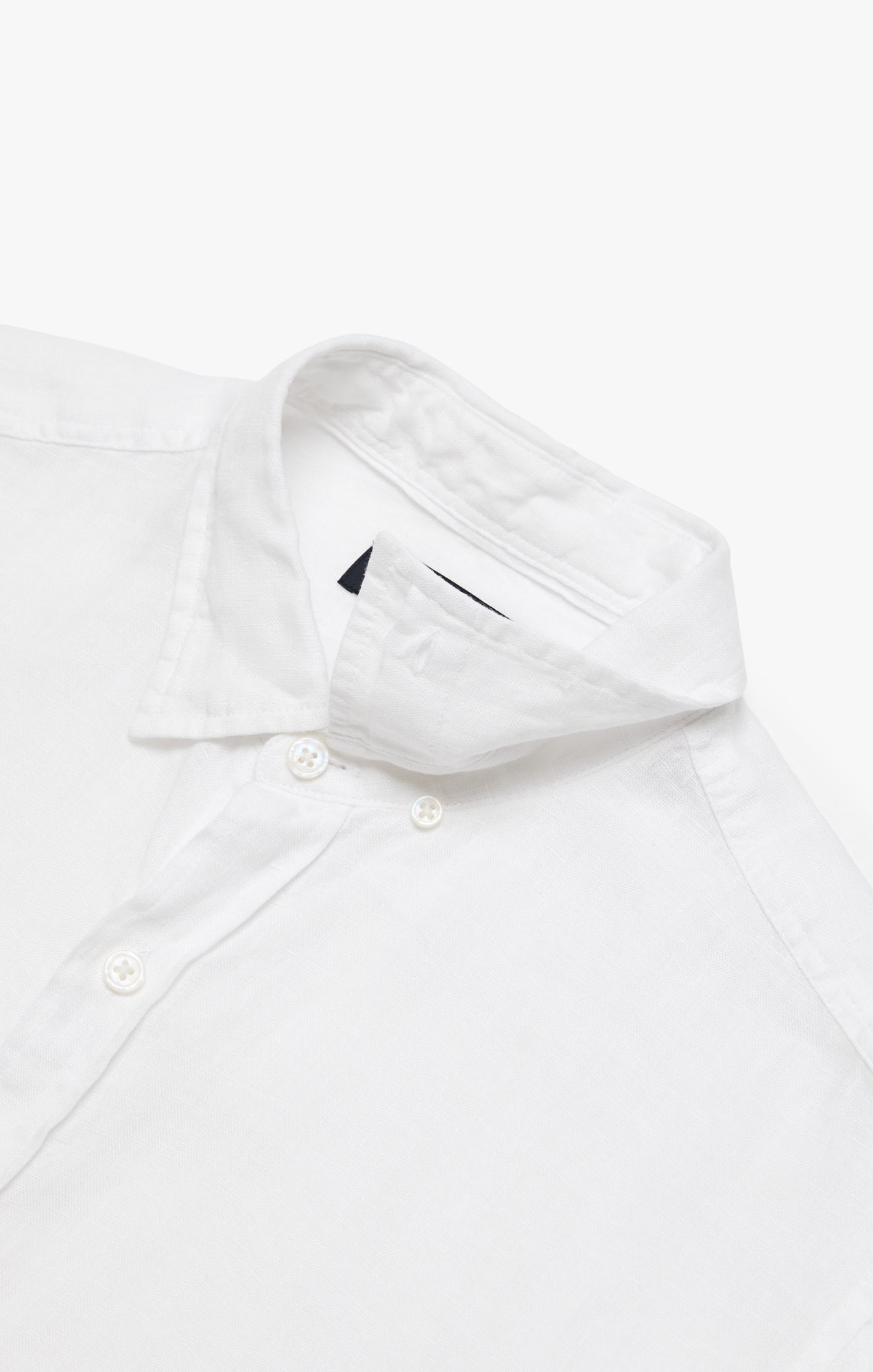 Linen Shirt In Bright White