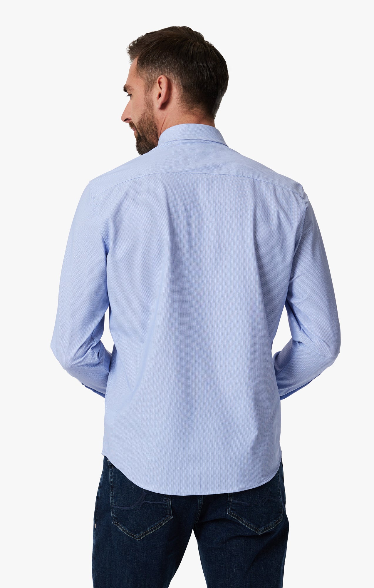 Geometric Shirt In Blue