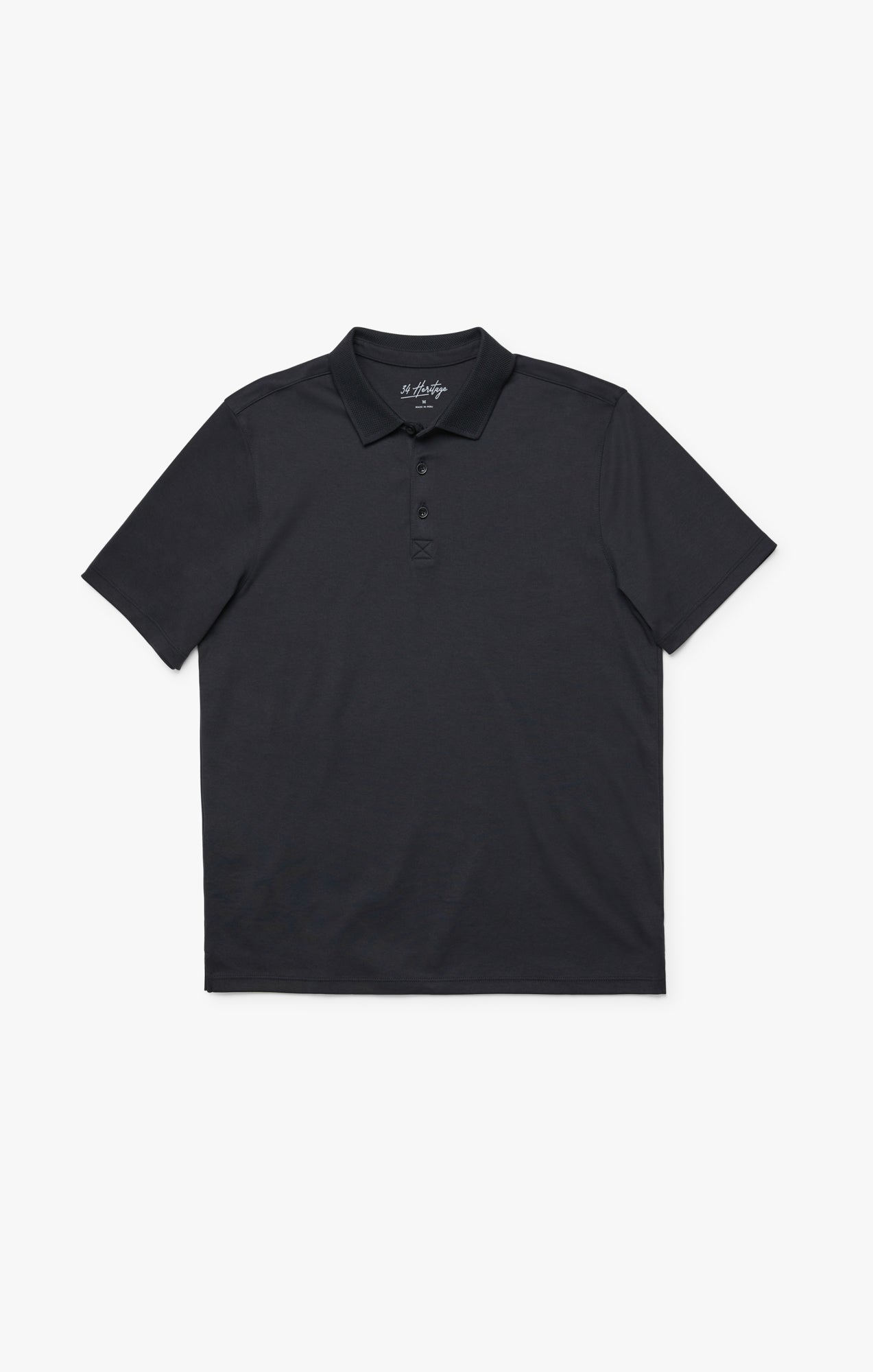 Polo T-Shirt In Black Image 8