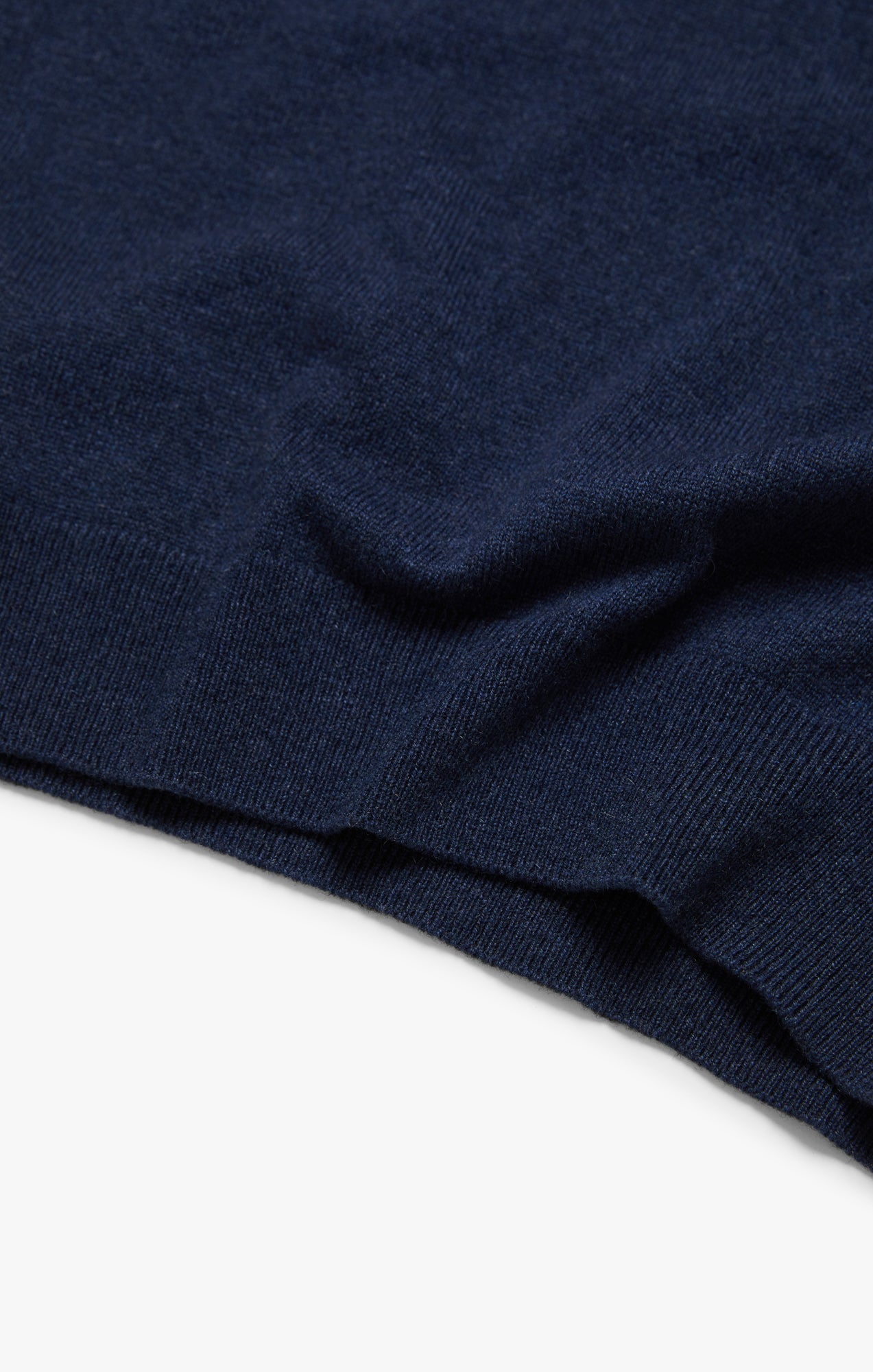 Cashmere Crew Neck Sweater In Navy Image 10