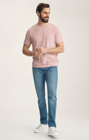 Cool Tapered Leg Jeans In Ocean Brushed Organic Ultra