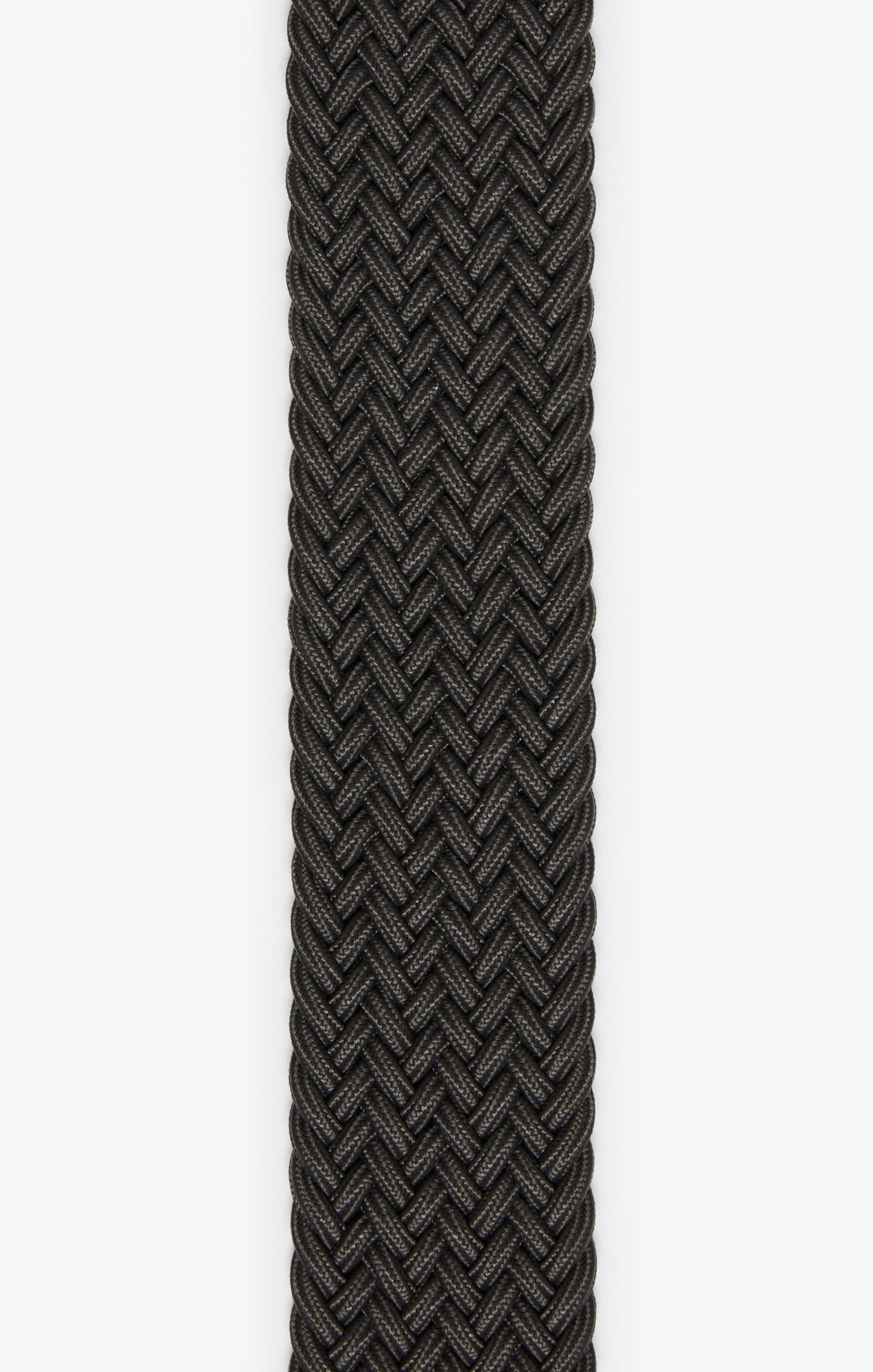 Woven Elastic Belt In Grey