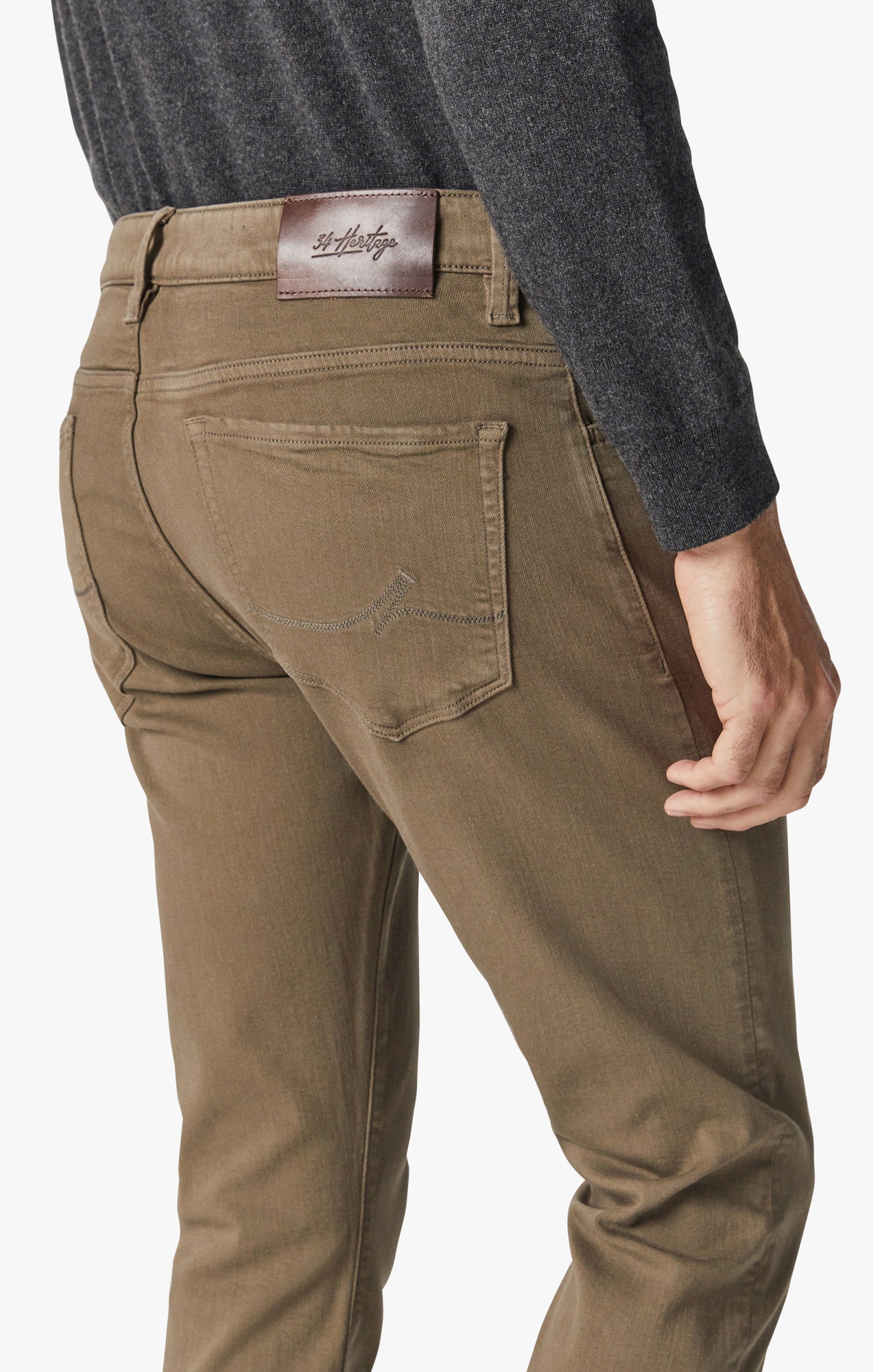 Cool Tapered Leg Pants in Walnut Comfort Image 5