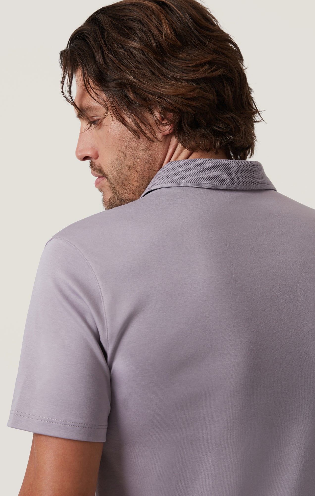 Polo T-Shirt in Lilac Dust