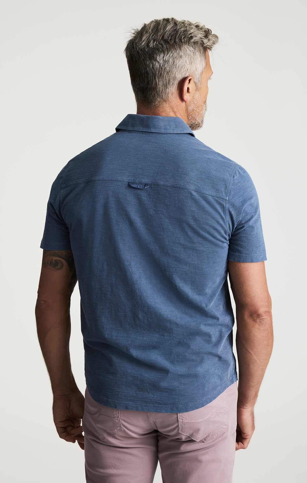 Jersey Shirt In Vintage Indigo