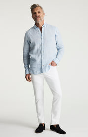 Linen Shirt In Blue