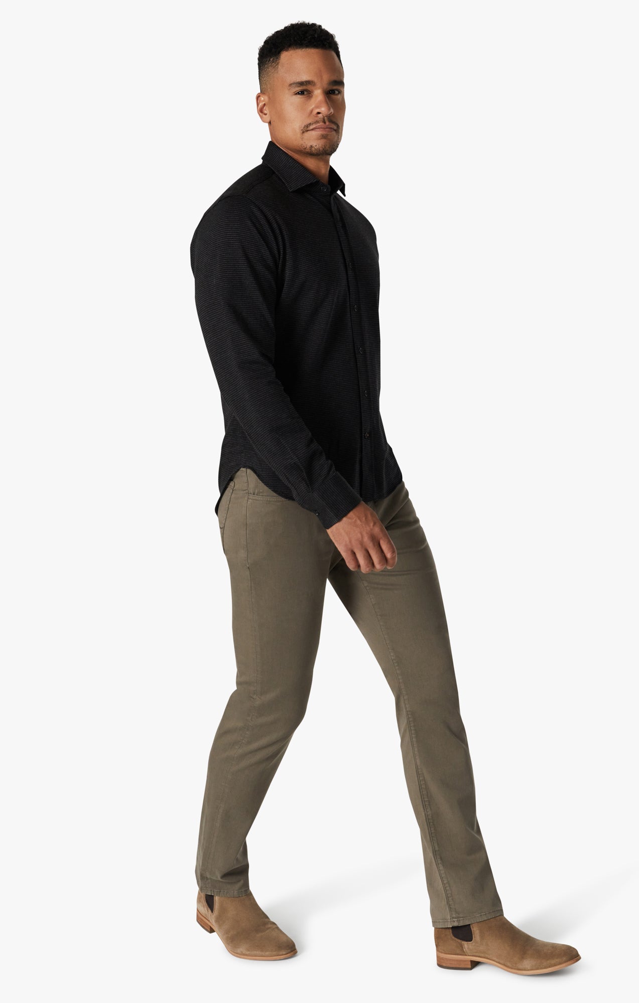 Courage Straight Leg Pants in Canteen Twill Image 6