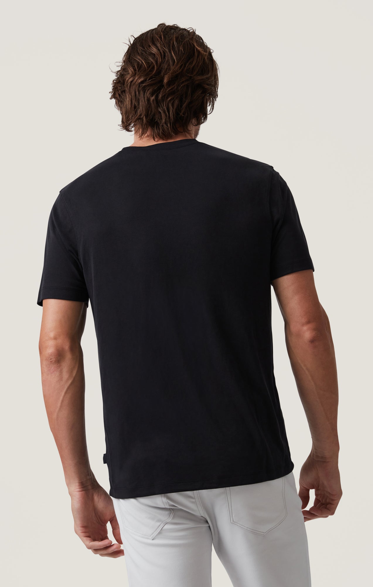 Pique T-Shirt in Black