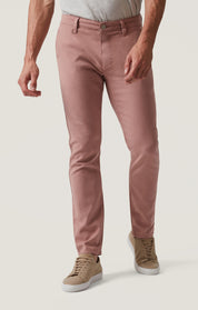 Verona Slim Leg Chinos in Rose High Flyer