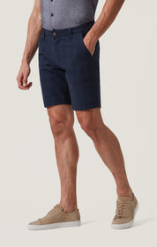 Arizona Shorts in Navy Seersucker Kona