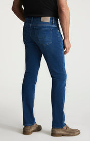 Cool Tapered Leg Jeans In Dark Brushed Organic Ultra