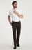 Courage Straight Leg Pants in Brunette Twill