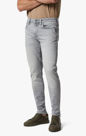 Cool Tapered Leg Jeans In Light Grey Urban