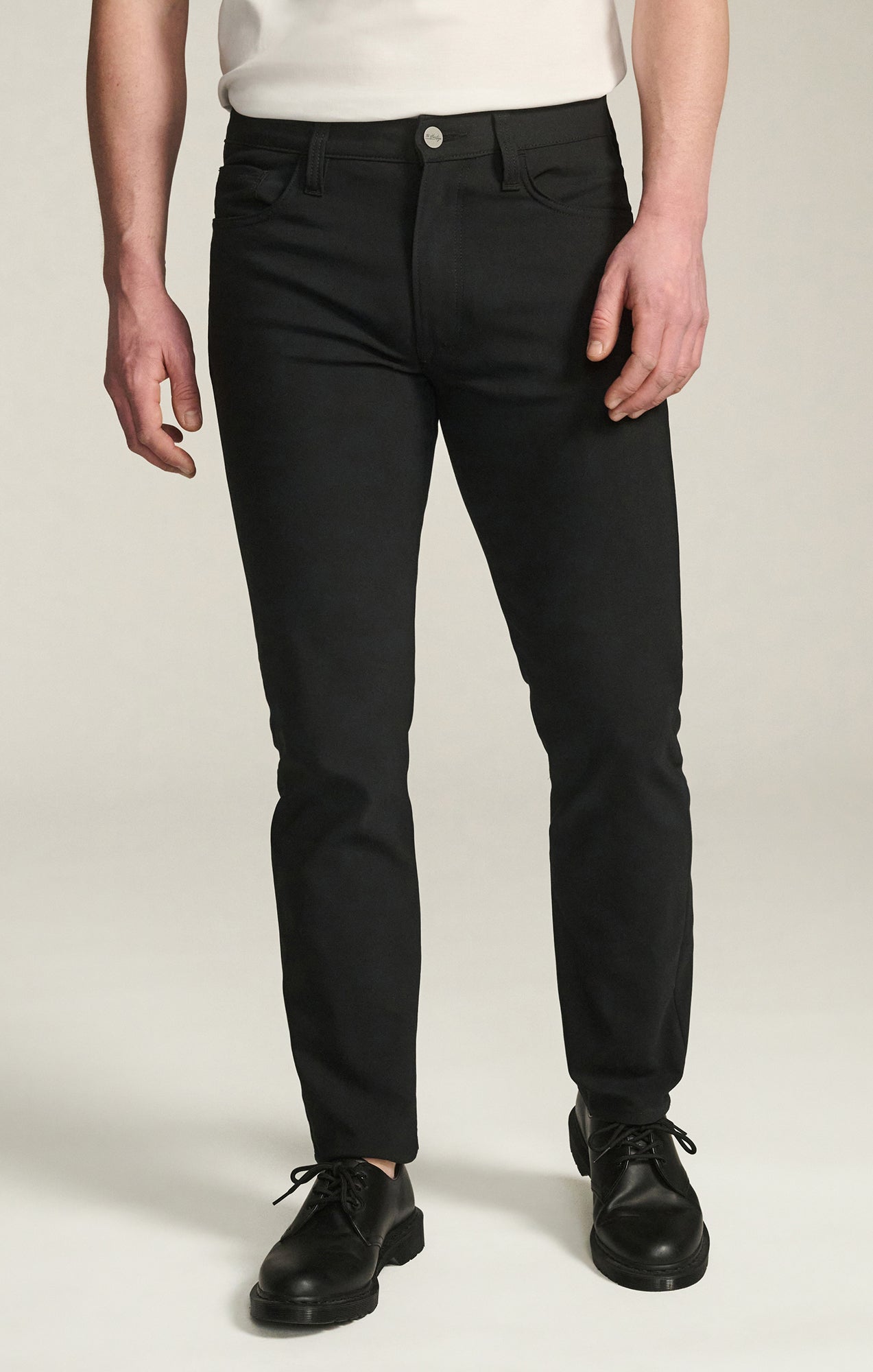 Courage Straight Leg Pants in Black Commuter