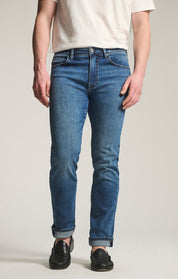 Courage Straight Leg Jeans in Used Brushed Organic Ultra