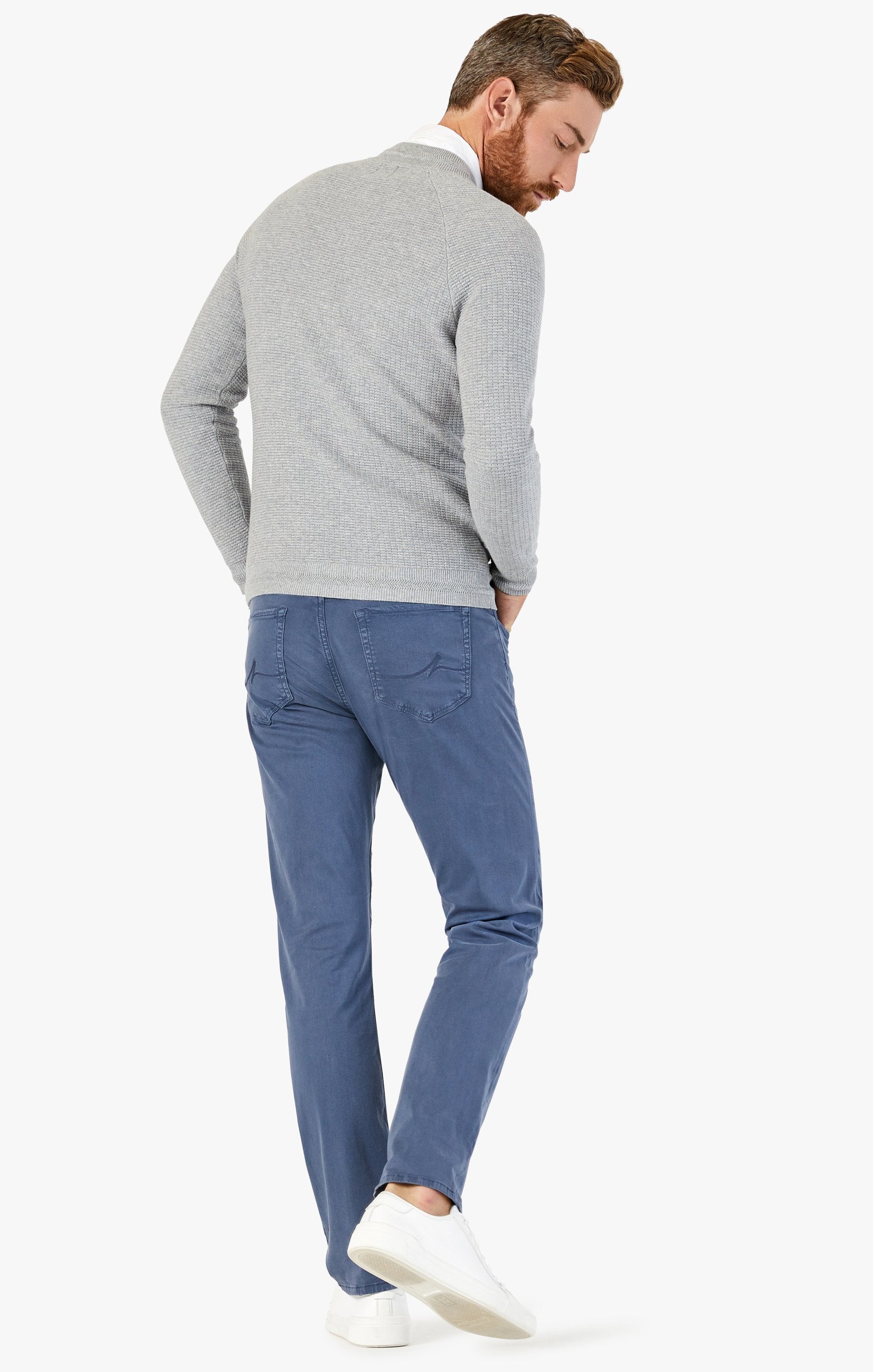 Charisma Relaxed Straight Pants In Vintage Indigo Twill Image 3