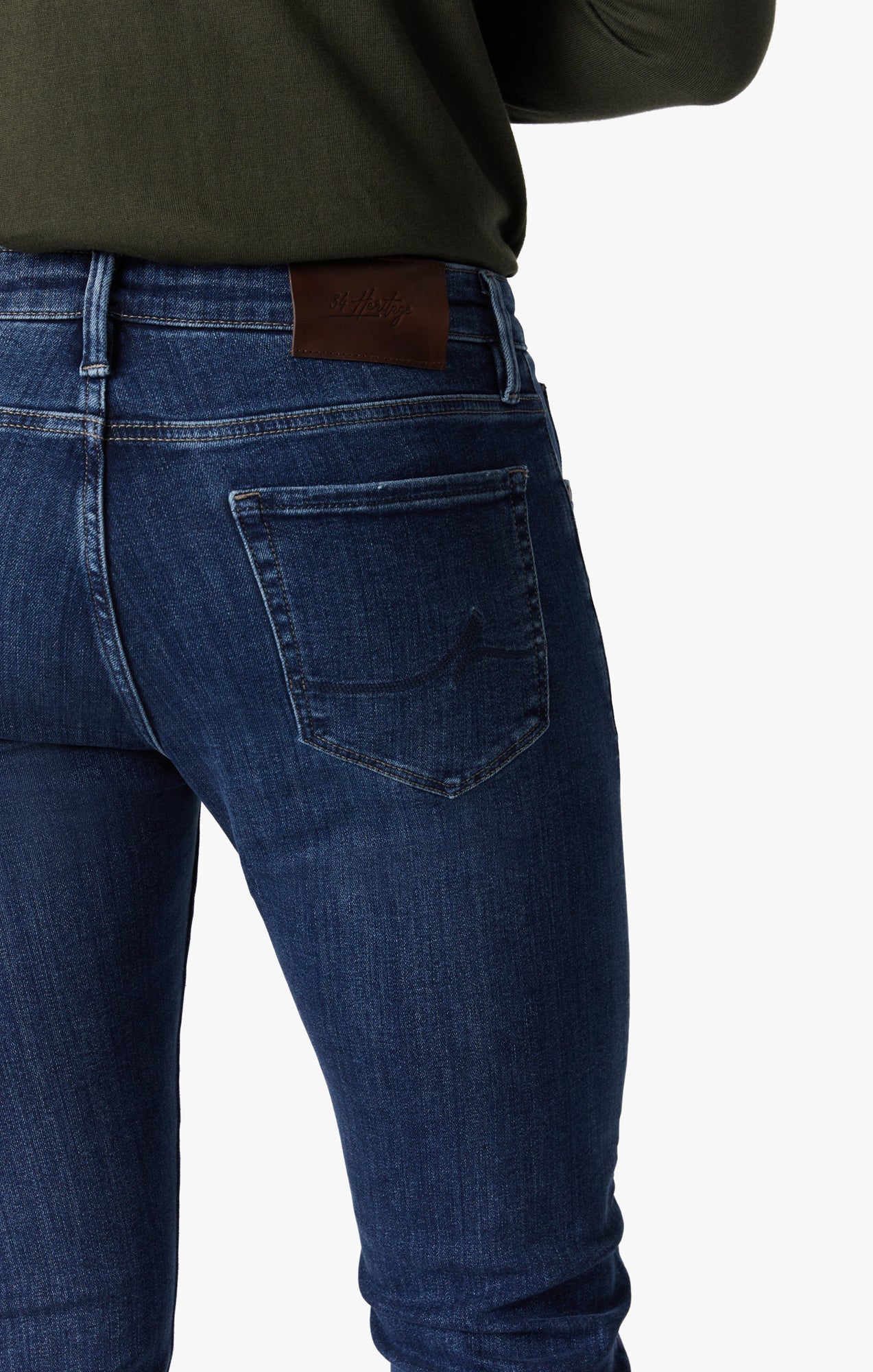 Courage Straight Leg Jeans in Deep Brushed Organic Image 5