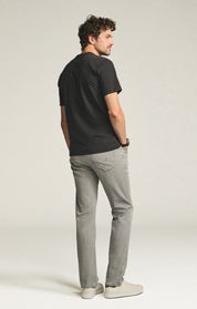 Courage Straight Leg Jeans in Light Grey Organic Ultra