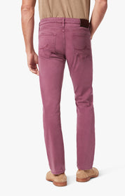 Courage Straight Leg Pants In Rosewood Twill