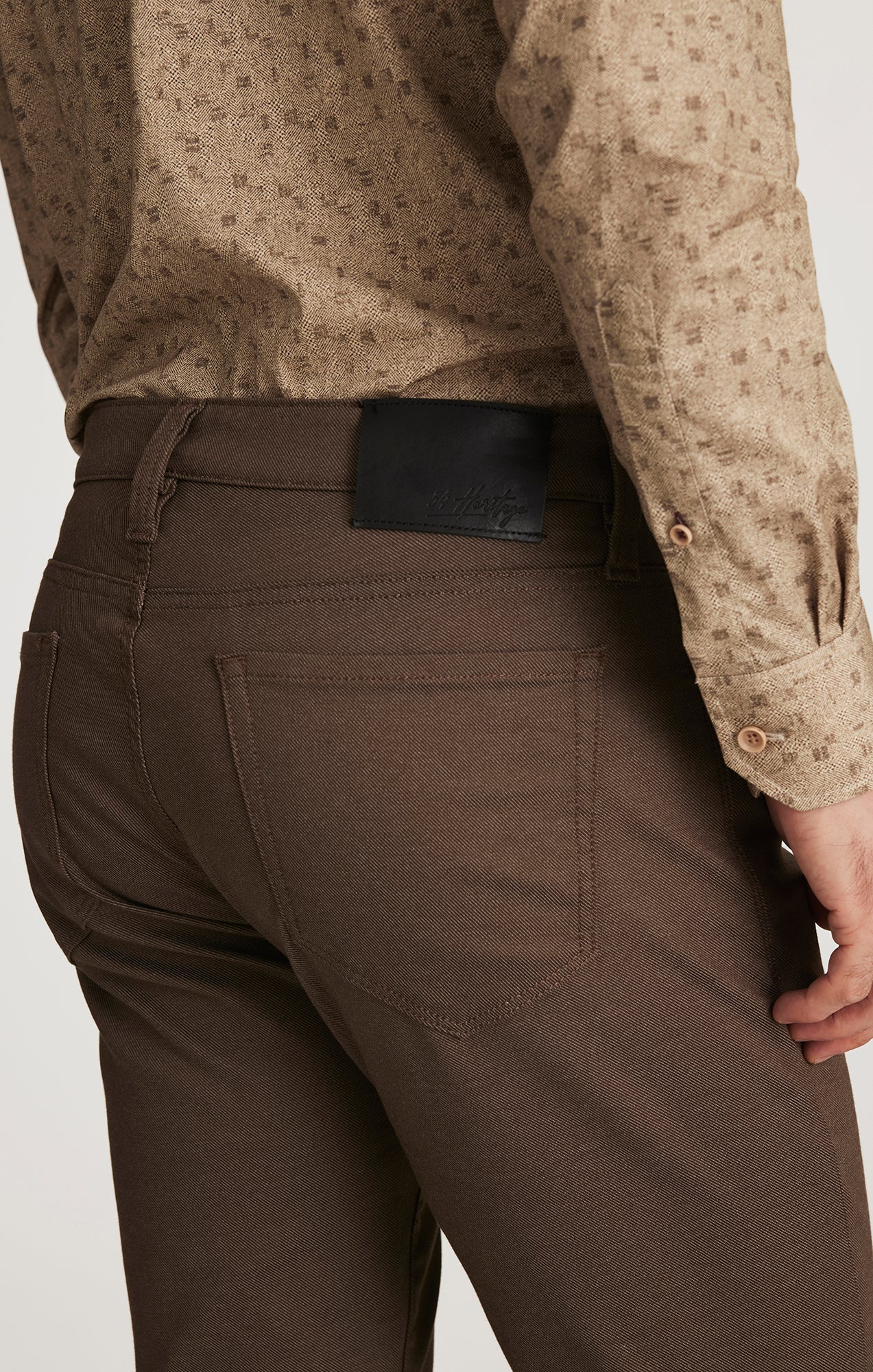 Courage Straight Leg Pants In Espresso Coolmax