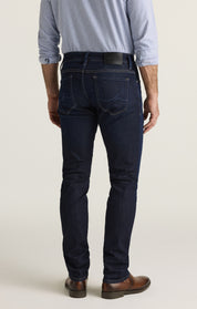 Cool Tapered Leg Jeans in Rinse Brushed Urban