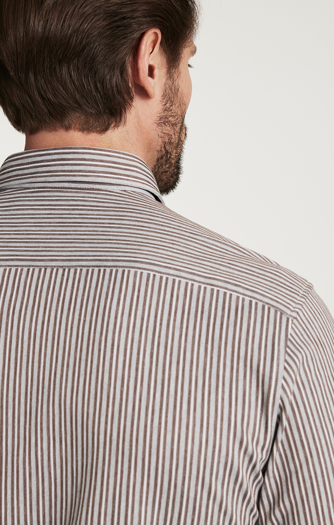 Striped Shirt in Brown