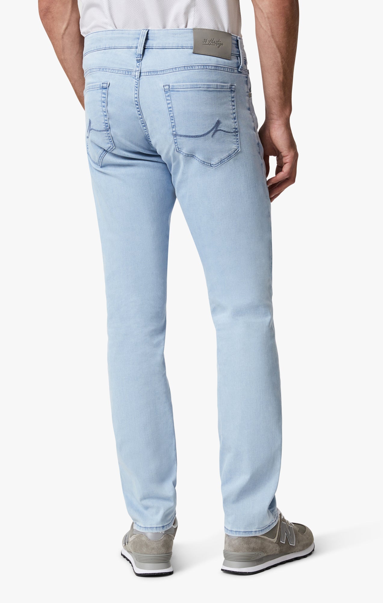 Courage Straight Leg Jeans In Bleached Kona
