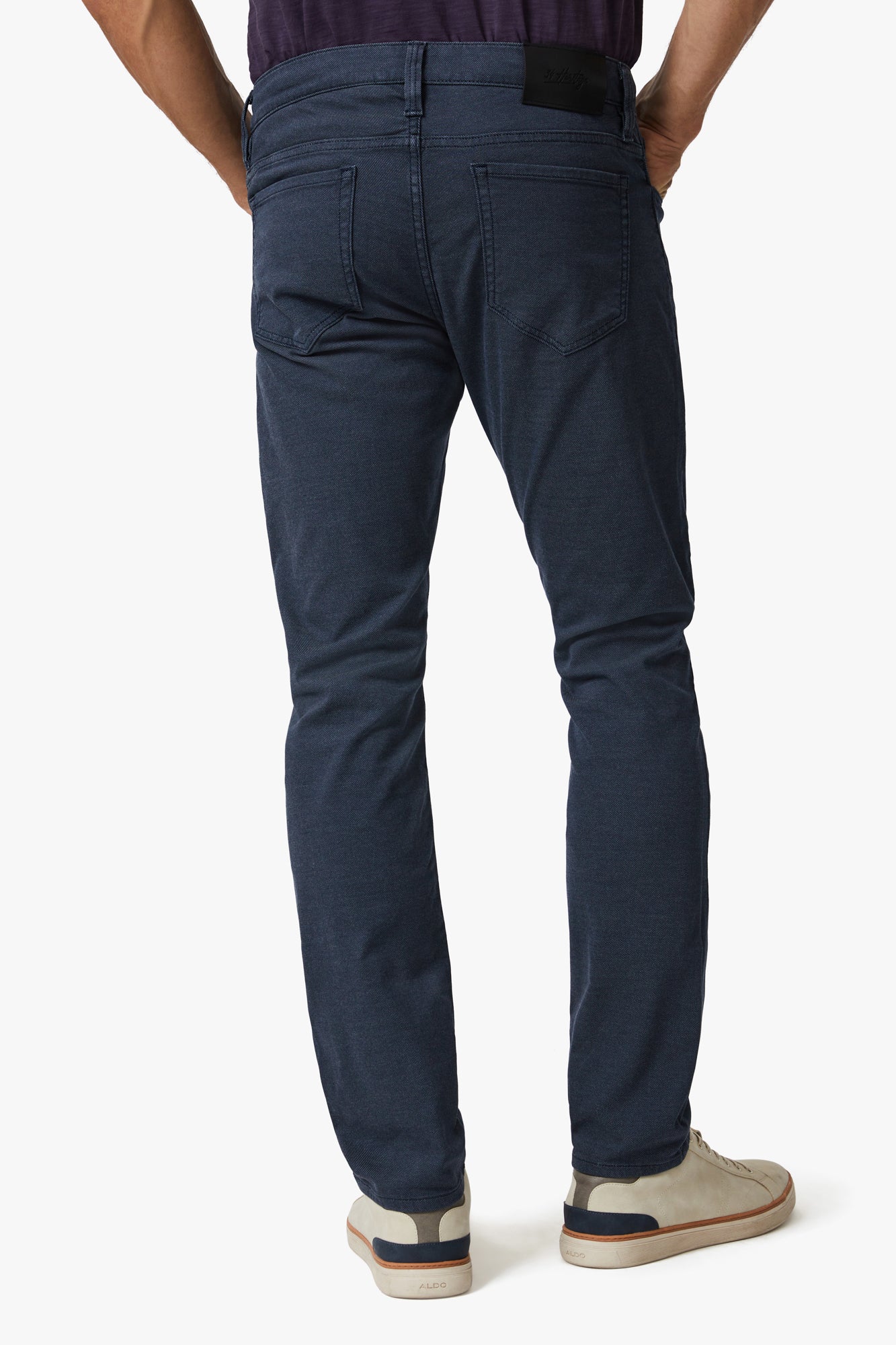 Cool Tapered Leg Pants In Navy CoolMax Image 4