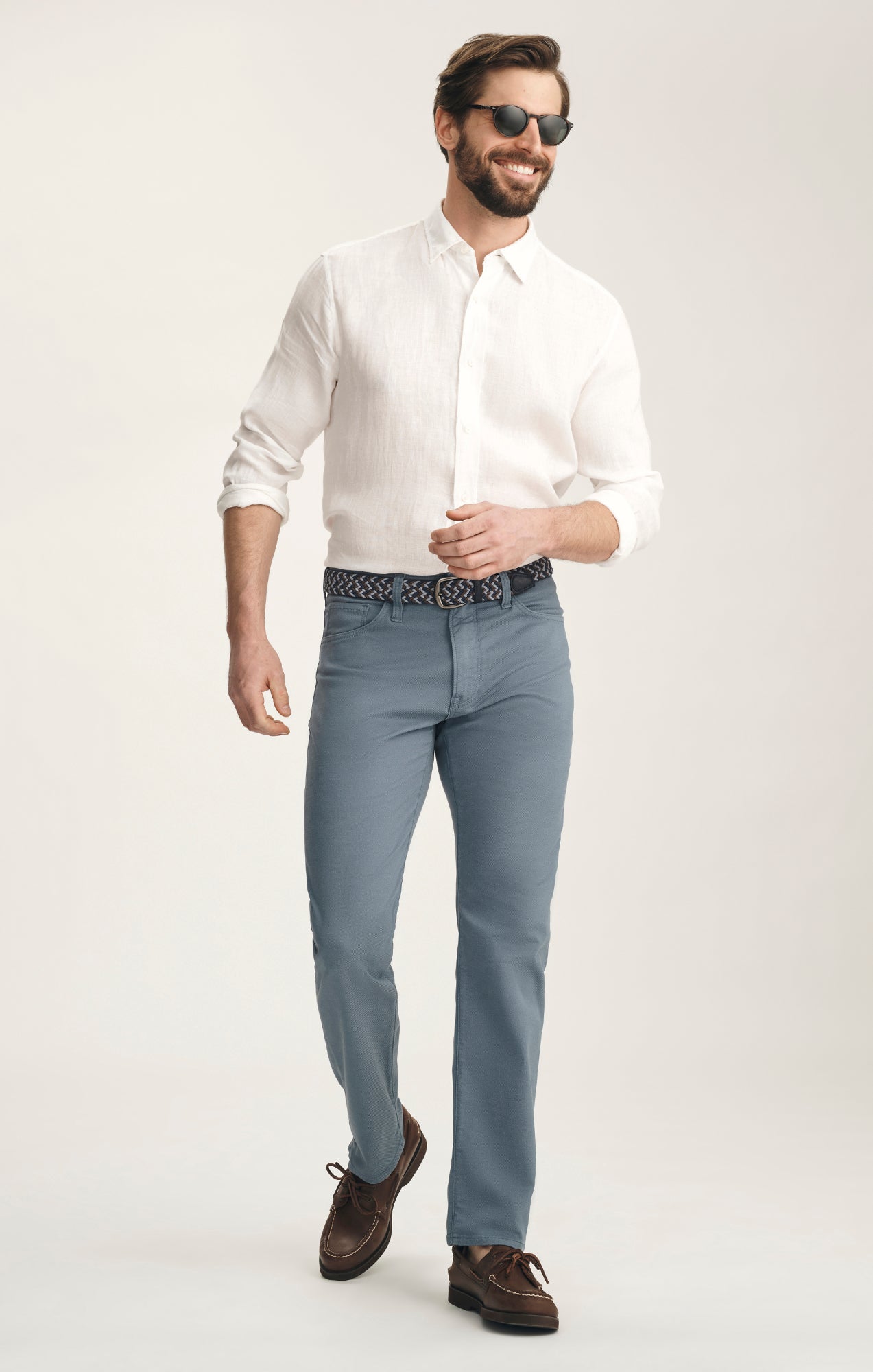 Courage Straight Leg Pants In Vintage Indigo Coolmax