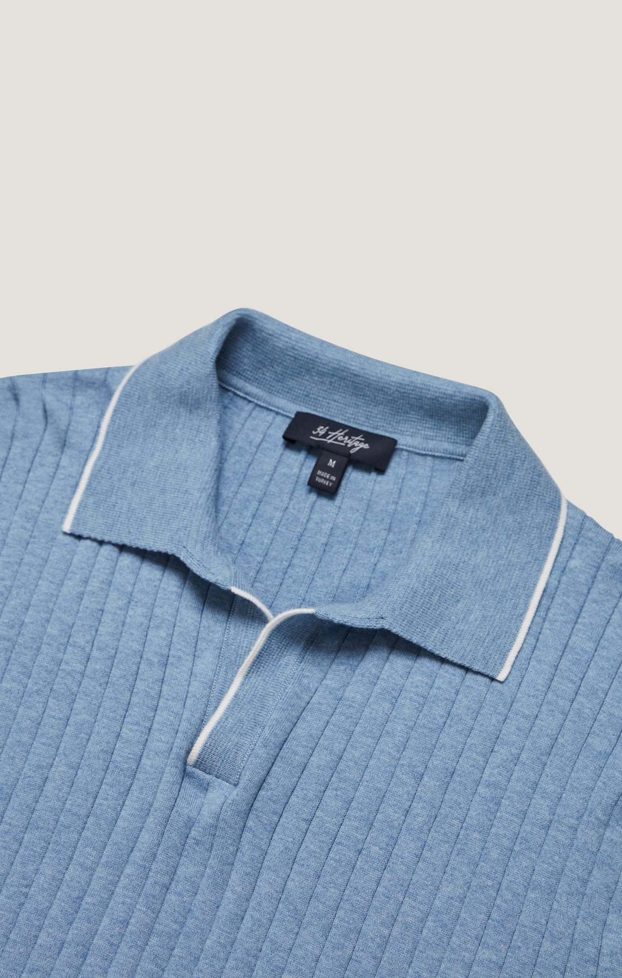 Polo Sweater in Blue