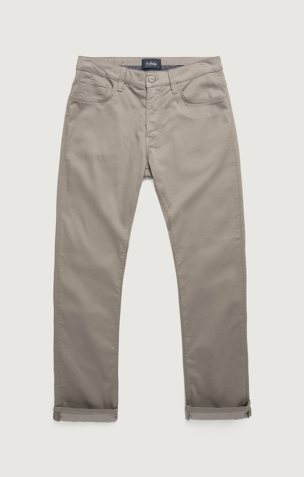 Camino Relaxed Straight Pants in Angora Coolmax