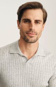 Melange Sweater In Light Grey