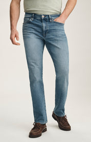 Courage Straight Leg Jeans in Light Brushed Vintage