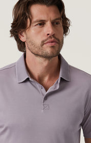 Polo T-Shirt in Lilac Dust